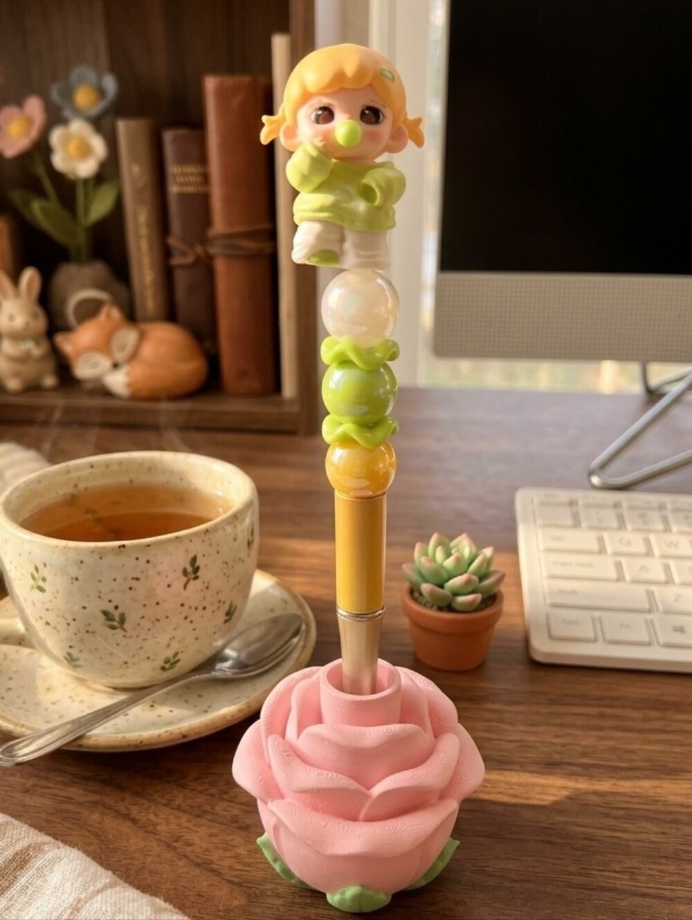 Cute Baby Doora In Beadable Pen